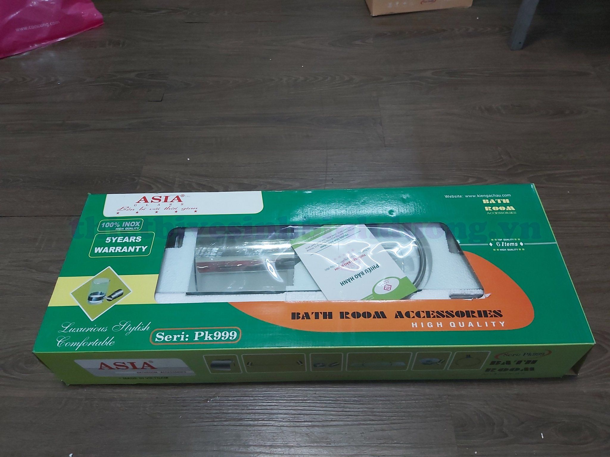 Bộ phụ kiện nhà tắm Asia A999